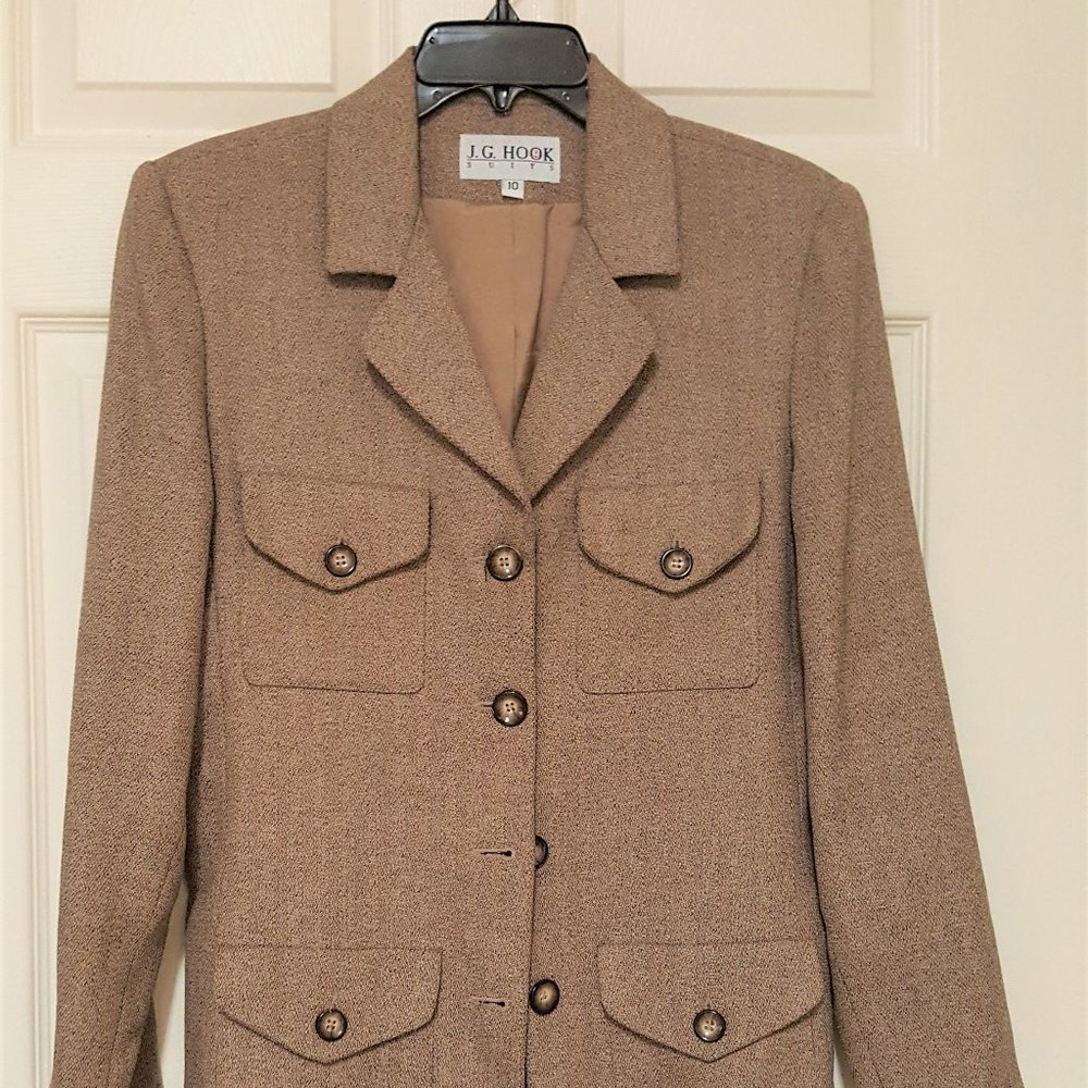 J.G HOOK FRONT BUTTON JACKET/BLAZER